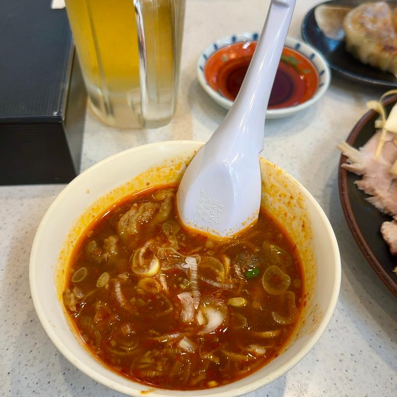 牛すじ煮込み(めん丸 曳舟店)