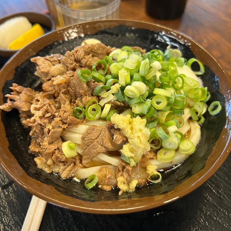温玉肉ぶっかけ(手打十段 うどんバカ一代)