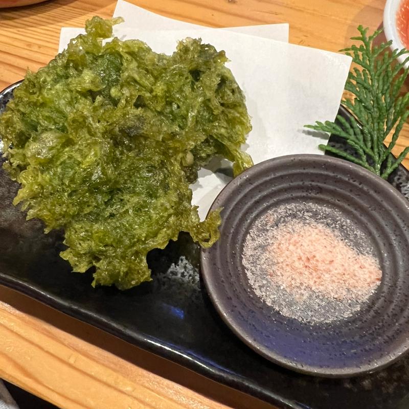 あおさの天ぷら(旬彩 卓 )
