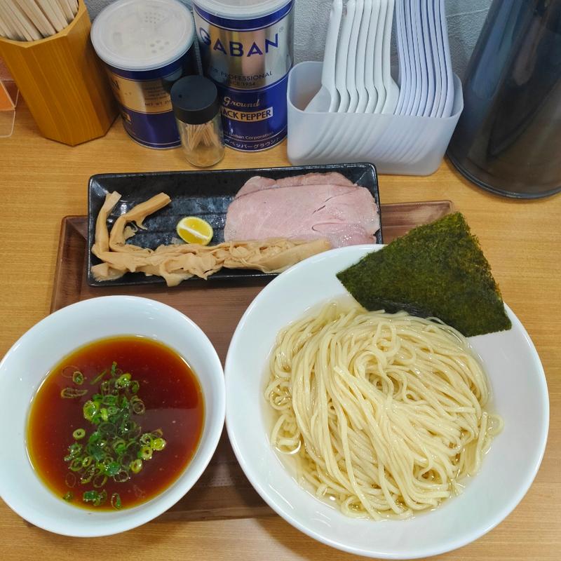昆布水つけめん 醤油(自家製麺たつ之也)