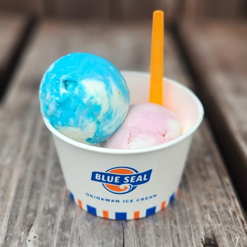 レギュラーダブル カップ(ブルーシール 北谷カフェ)