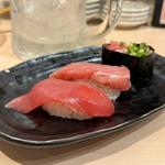 本まぐろ三点すし