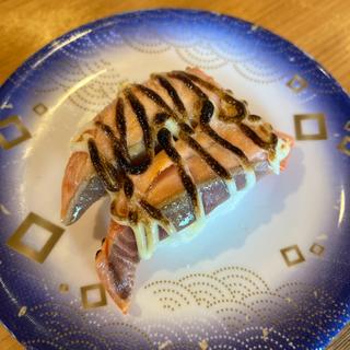 炙りトロサーモン(一心寿司 新発田城北店 （いっしんずし）)