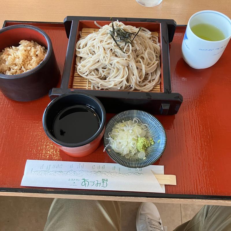 そば(レストランあづみの )