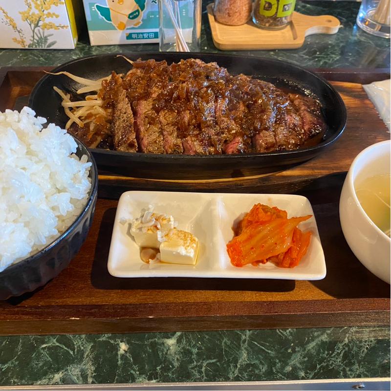 ステーキ200グラム(TK STAKE HOUSE)