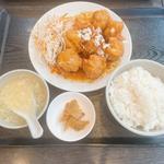 油淋鶏定食(中華料理 金龍（谷記２号店）)