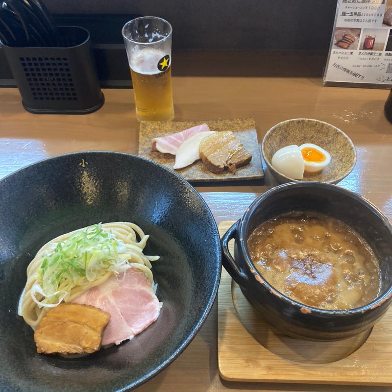 特製焼きあご濃厚つけ麺(小麦と焼きあご すぐれ)