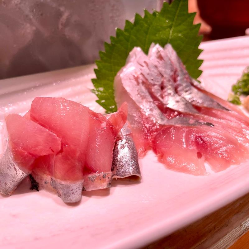 鯵刺し(すし哲 （すしてつ）)