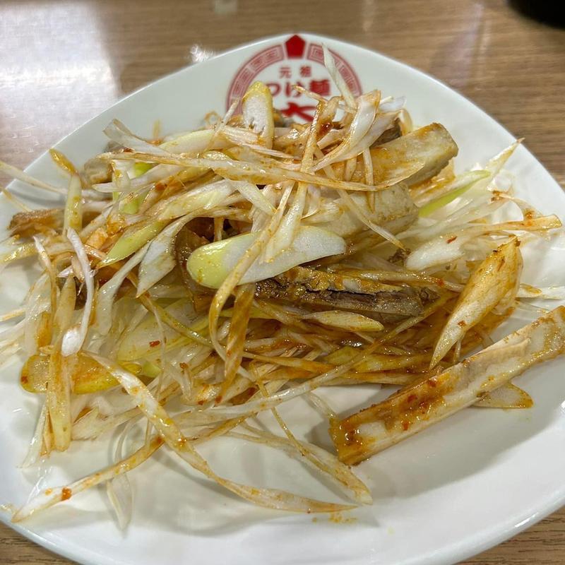 ネギチャーシュー(つけめん　大王　蒲田店)