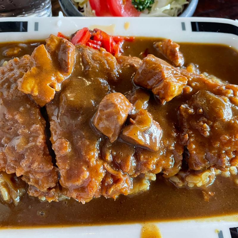 カツカレー(レストラン ビッキ石)