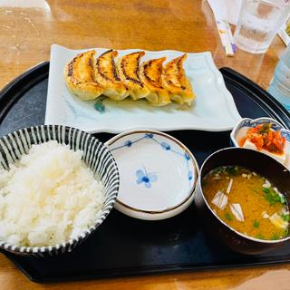 餃子定食(湘南茅ヶ崎幸福餃子)