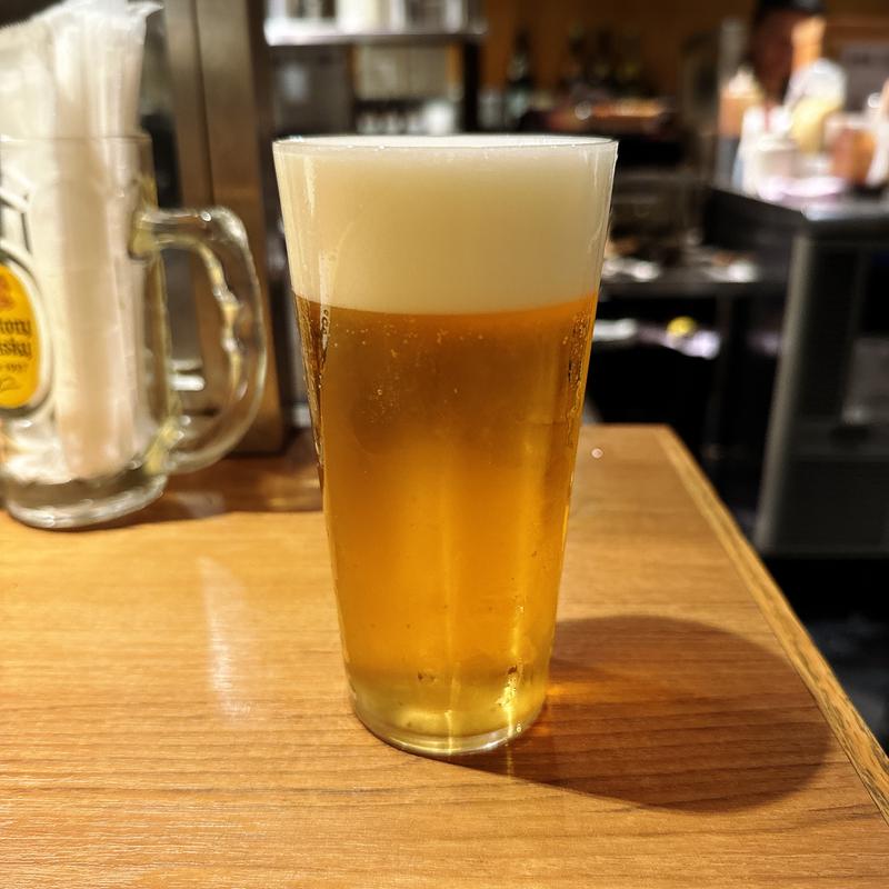 生ビール(鉄板バル SOURCE （ソース）)