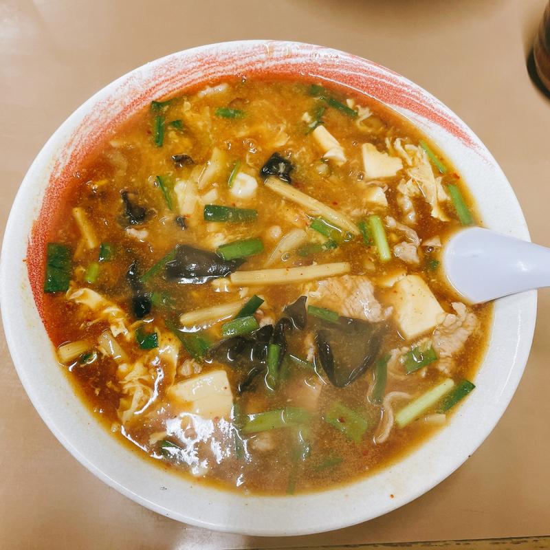 酸辣湯麺(どさん子 亀有南口店)