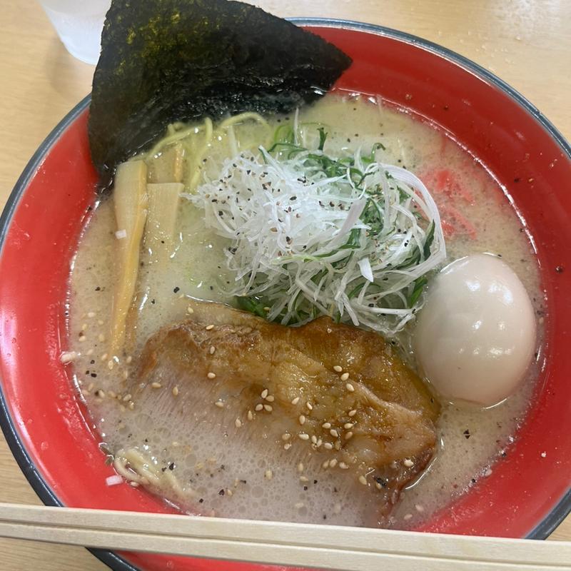 ゆず塩ラーメン　たまごトッピング(麺屋 秘蔵)