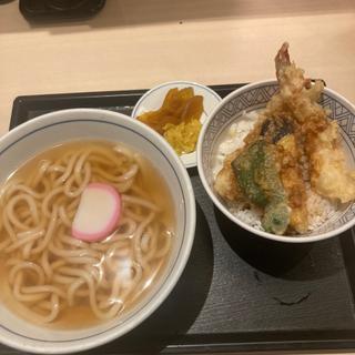 ミニ海老天丼セット(ウエスト 渡辺通り店(うどん))