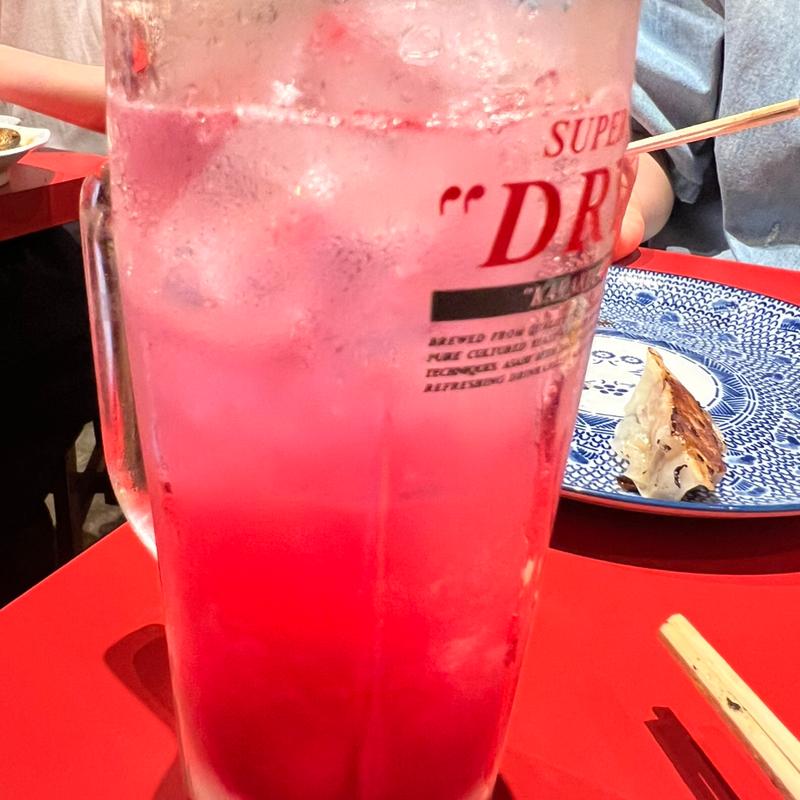 しそサワー(ぎょうざの一休 元町店)