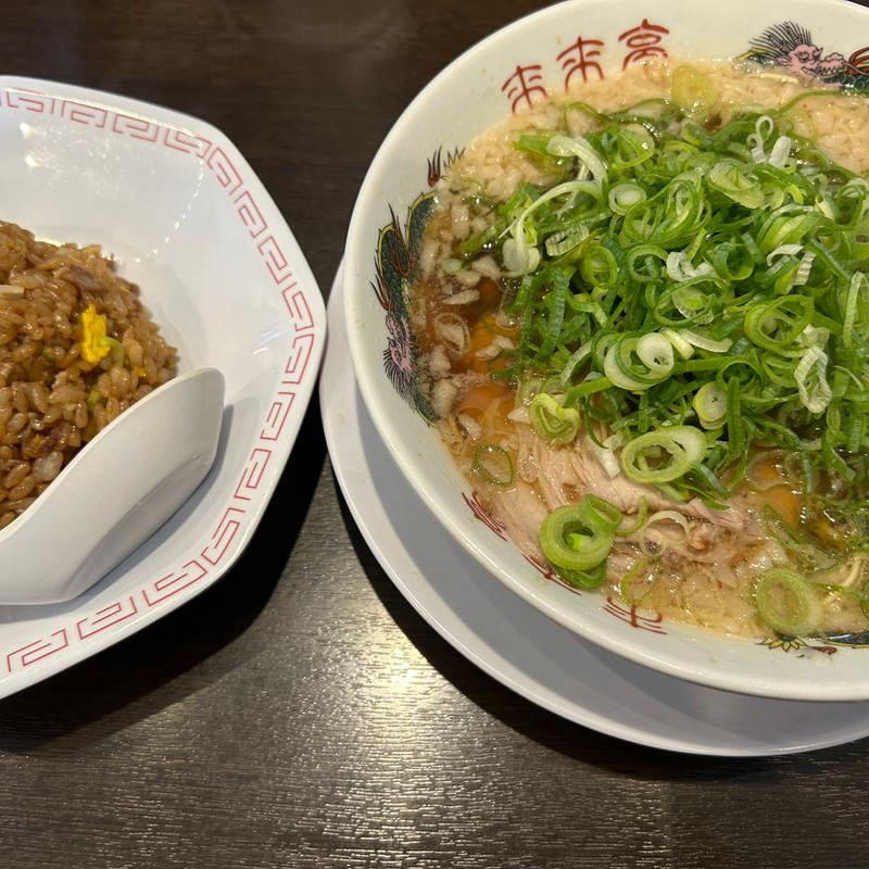 炒飯定食(来来亭守山店)