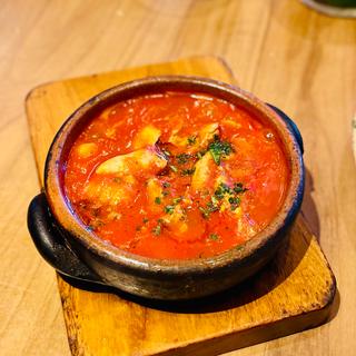 鶏肉のチリンドロン(La Coquina cerveceria)