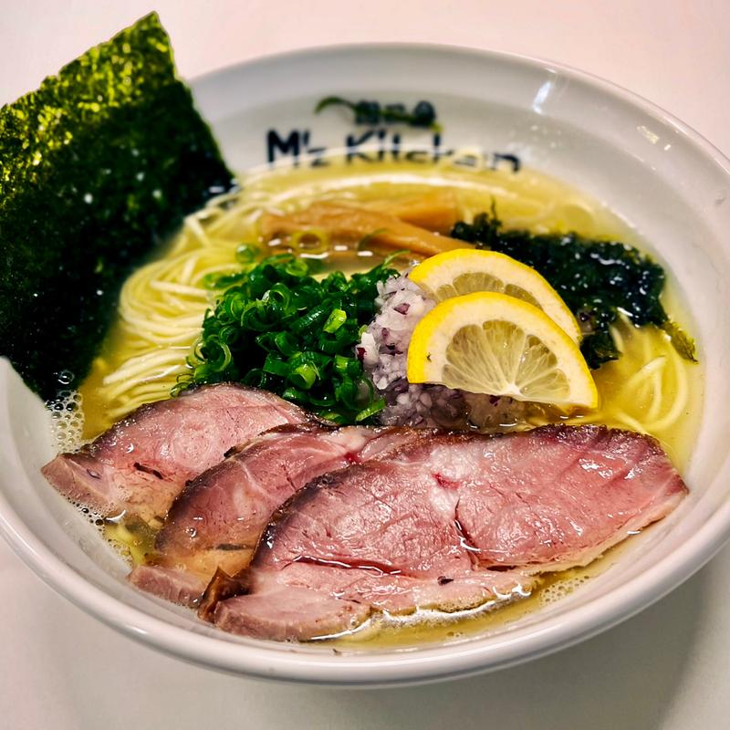 夏限定 真鯛出汁レモンラーメン(M‘z Kitchen)