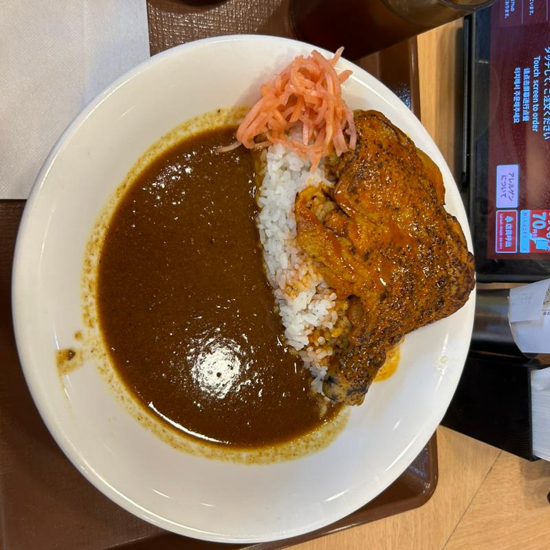 タンドリーチキンカレー(すき家 川口駅東口店)
