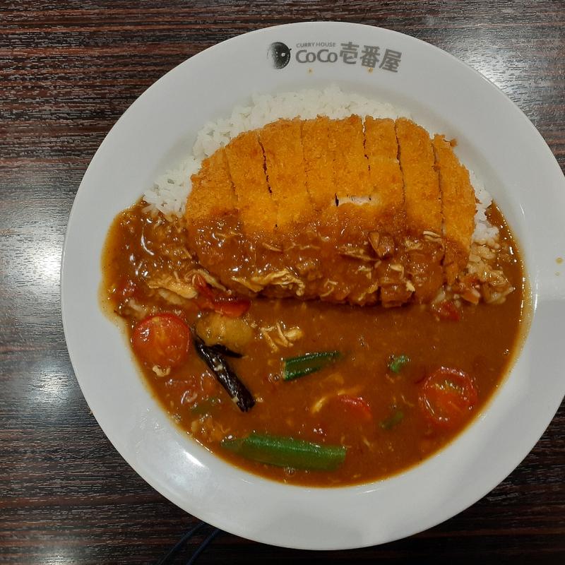「チキン夏野菜カレープラスロースカツ」


(カレーハウスCoCo壱番屋 桜井東新堂店 （カレーハウスココイチバンヤ）)