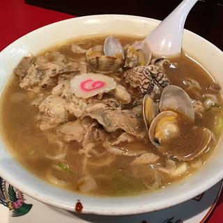 あさり中華そば(並)(末廣ラーメン本舗 秋田山王本店 )