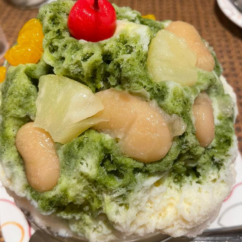 抹茶白熊(天文館むじゃき アミュプラザ店 )