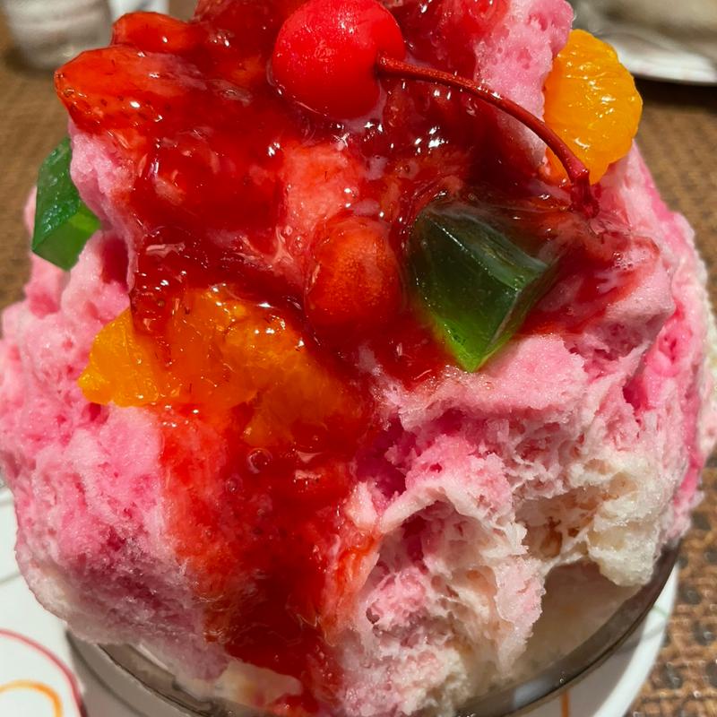 ストロベリー白熊(天文館むじゃき アミュプラザ店 )