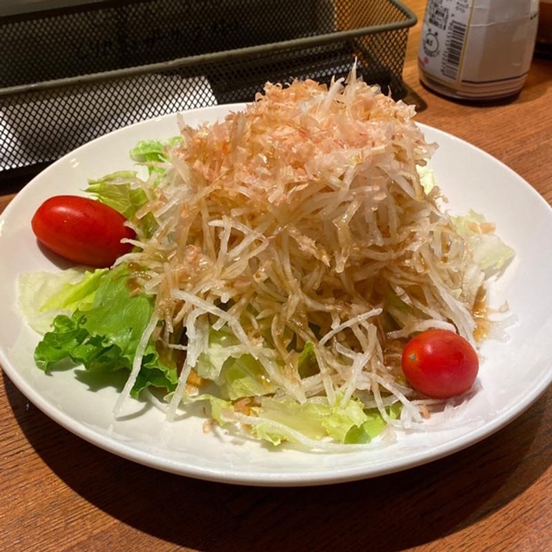 和風大根サラダ(ごおるど)