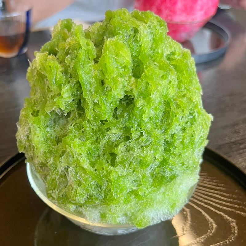 宇治かけ(甘味茶屋ぶんご)