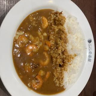 ポークカレーエビにこみ(CoCo壱番屋 西船橋店)