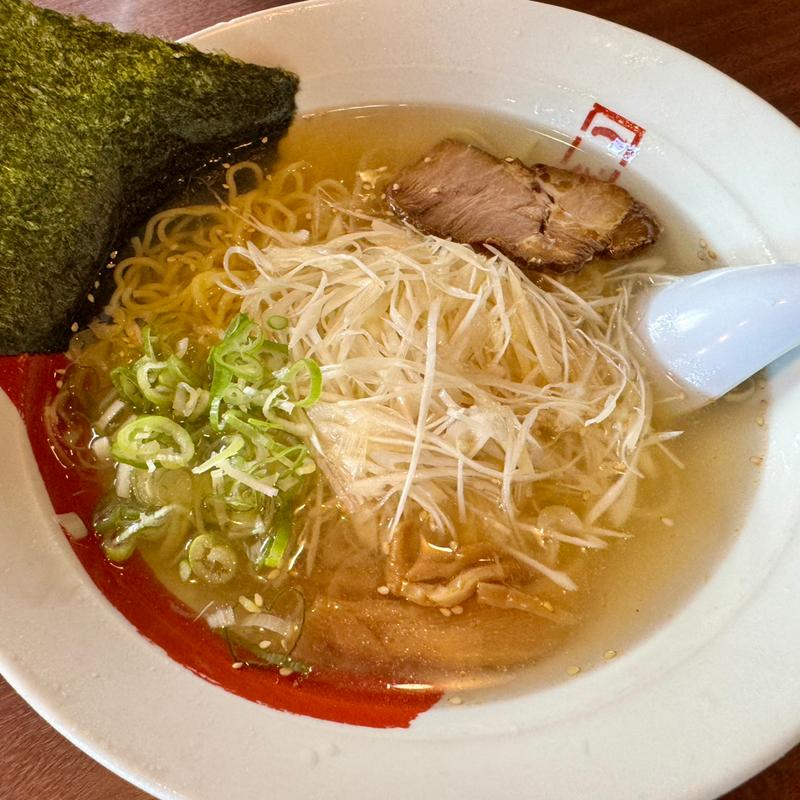 冷塩ネギラーメン(ラーメン一代元 加須三俣店)
