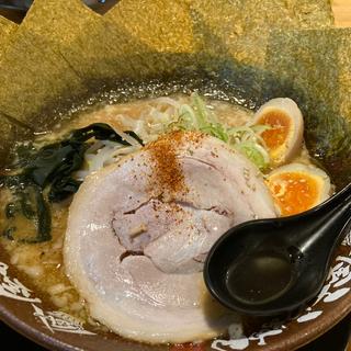 赤の玉のり味噌ラーメン(熟成味噌らぁめん 二代目金子)