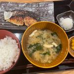 さわらの西京焼き定食(しんぱち食堂阪急梅田店)