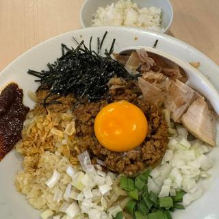 BUSHI式台湾まぜそば(追い飯付き)(だし廊-BUSHI- 仙台ブランチ店)