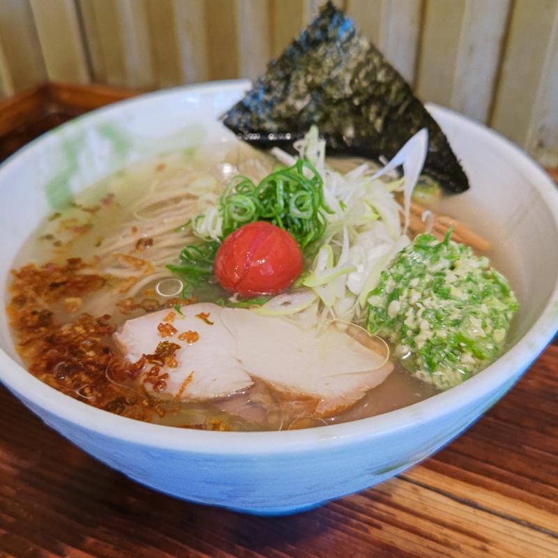 冷やしらーめん塩 オクラバージョン(G麺7)