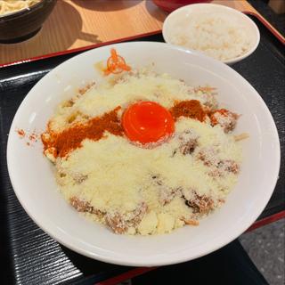 白い灼熱油そば(つけ麺専門店 三田製麺所 神田店)