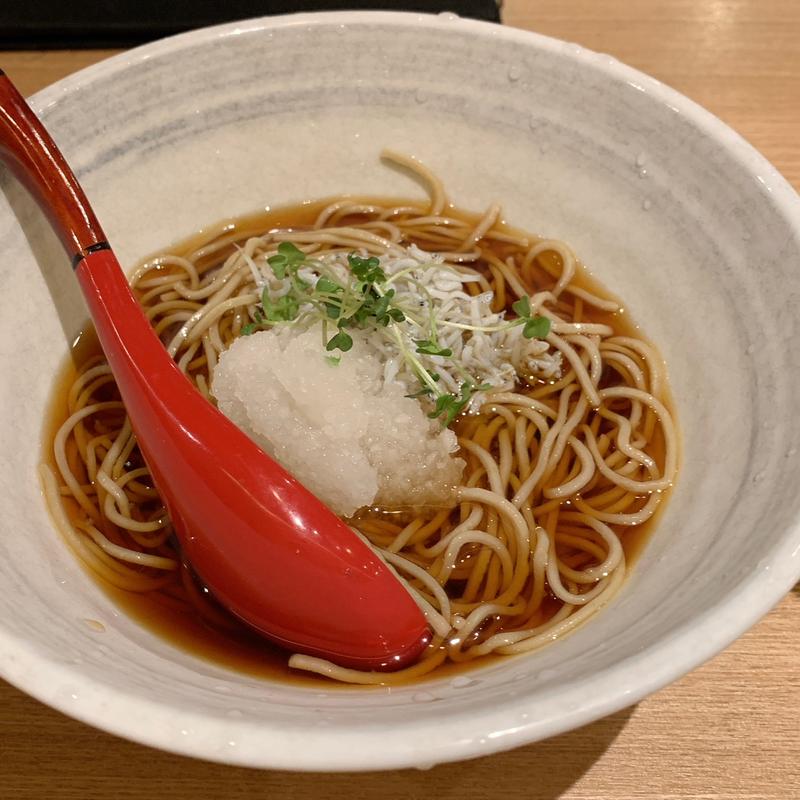 しらすおろし(蕎麦と割烹 いいずか)