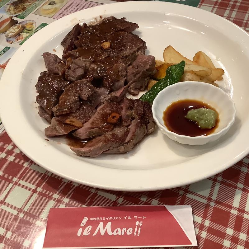 ワンポンドステーキ(ラ・イルマーレ （LA ILMARE）)