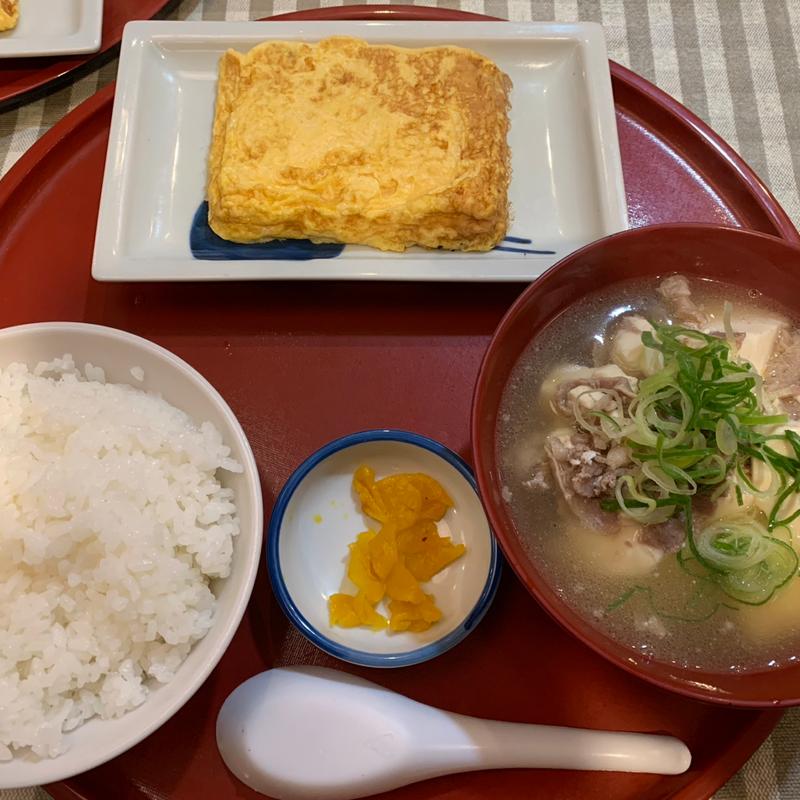 肉吸定食(まいどおおきに食堂 森町食堂)