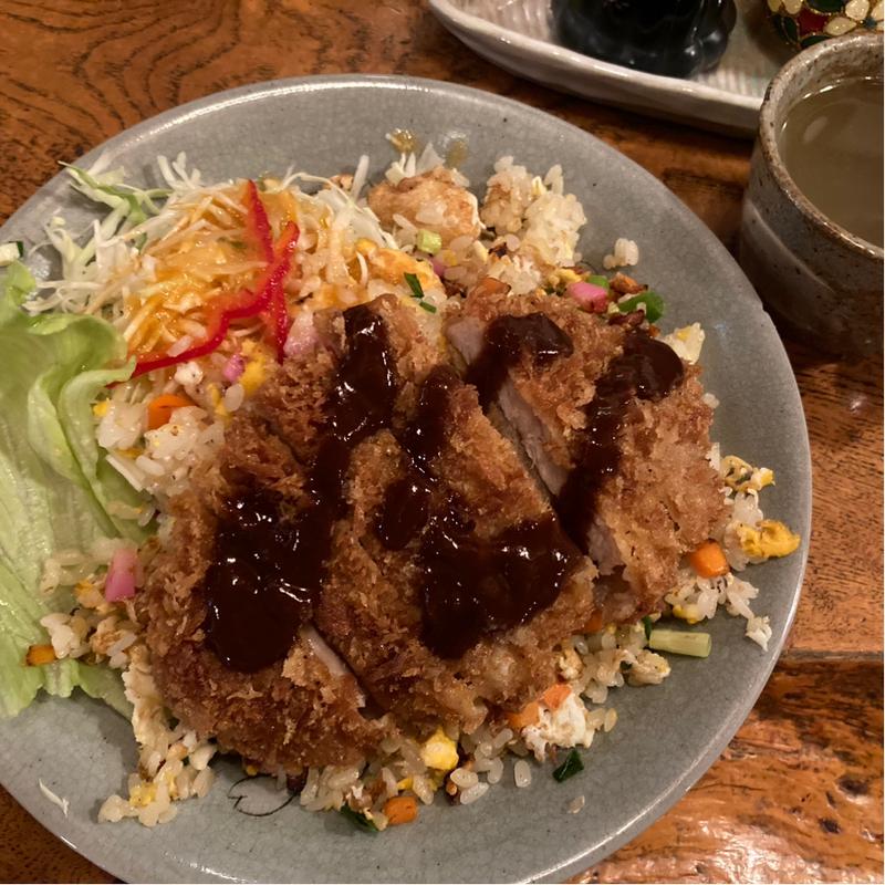 かつピラフ(珈琲とお食事の家 喫茶 園)