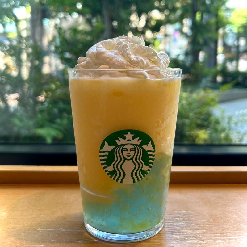 サンシャイン パイン フラペチーノ(スターバックスコーヒー 目黒店)