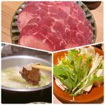 極みポン酢牛タンしゃぶしゃぶ