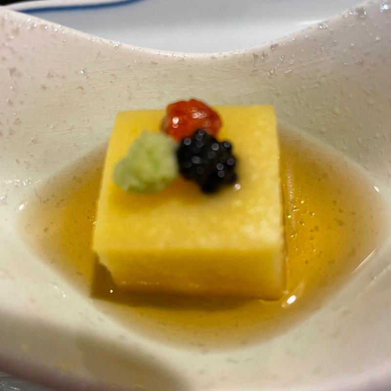 とうもろこし豆腐(指宿温泉 ホテル翔月)