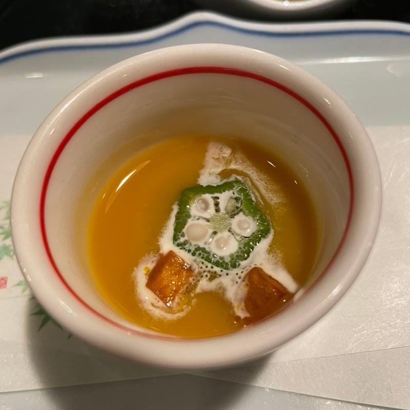 かぼちゃ摺り流し(指宿温泉 ホテル翔月)