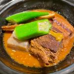 鹿児島黒豚バラ豚骨煮
