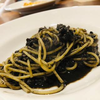 イカスミスパゲッティ_ランチセットC(OSTERIA ANIKA (オステリアアニカ))