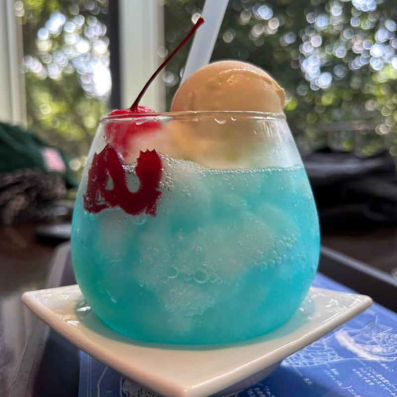 ドラゴンクリームソーダ(資生堂パーラー 神椿)