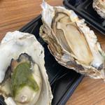 イタリアン海鮮蒸し牡蠣　バジル&ペペロン