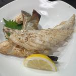 ブリカマの塩焼き